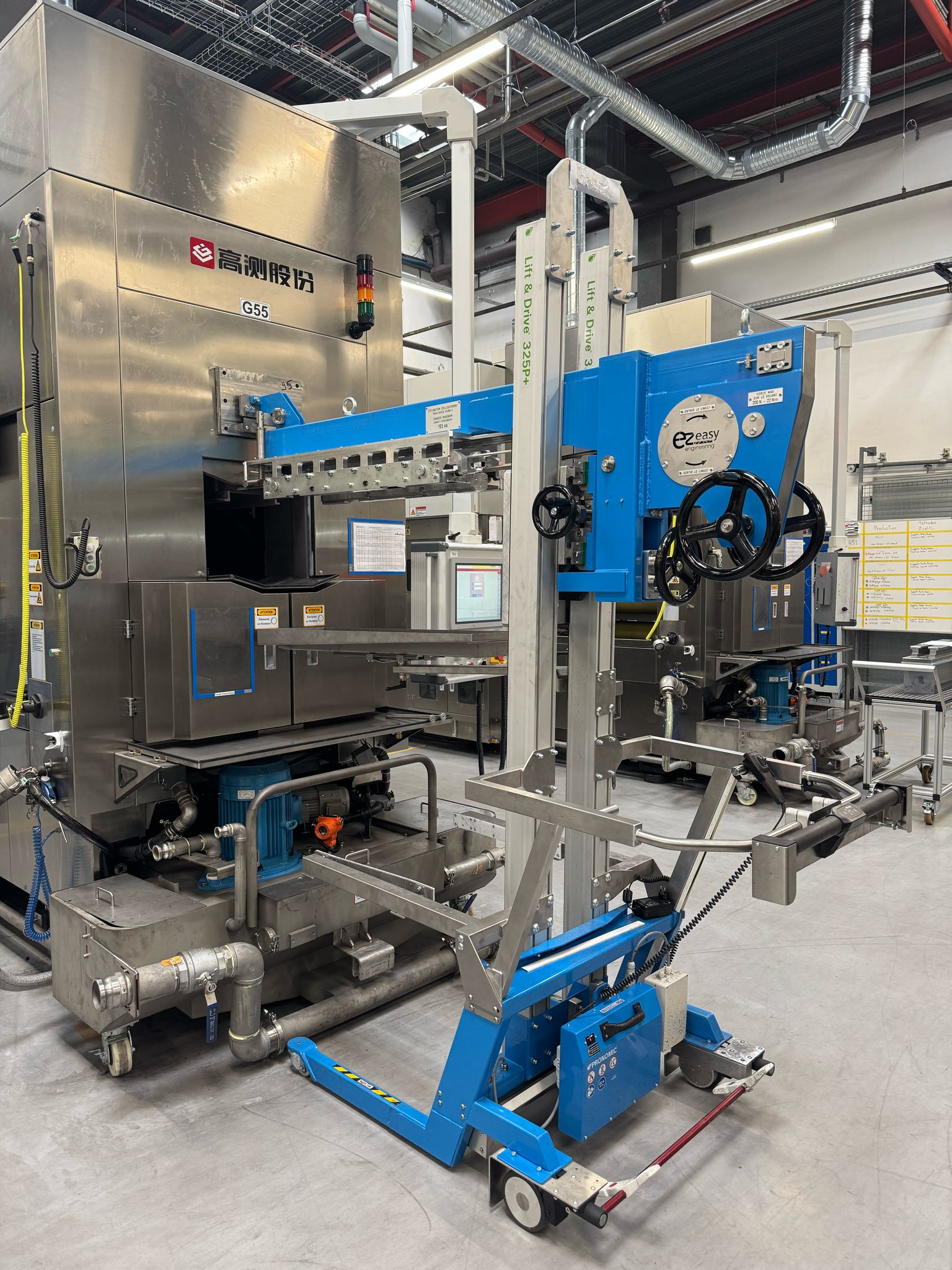 Minilifter in der Waverproduktion
